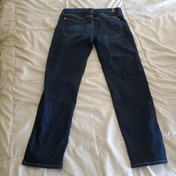 7 For All Mankind Straight Ankle Jeans - Picture 4 of 4